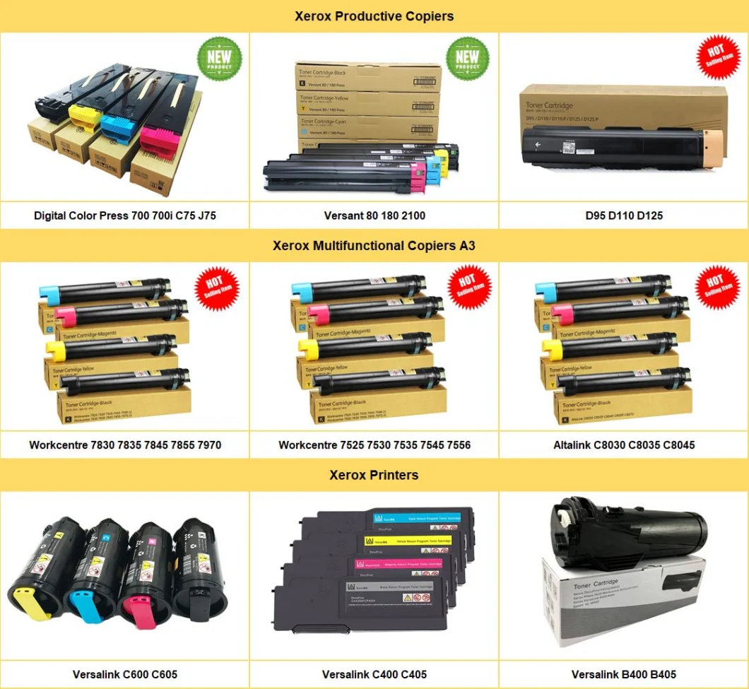 Compatible Color Toner Cartridge for Xerox Phaser 4622 4600 4620