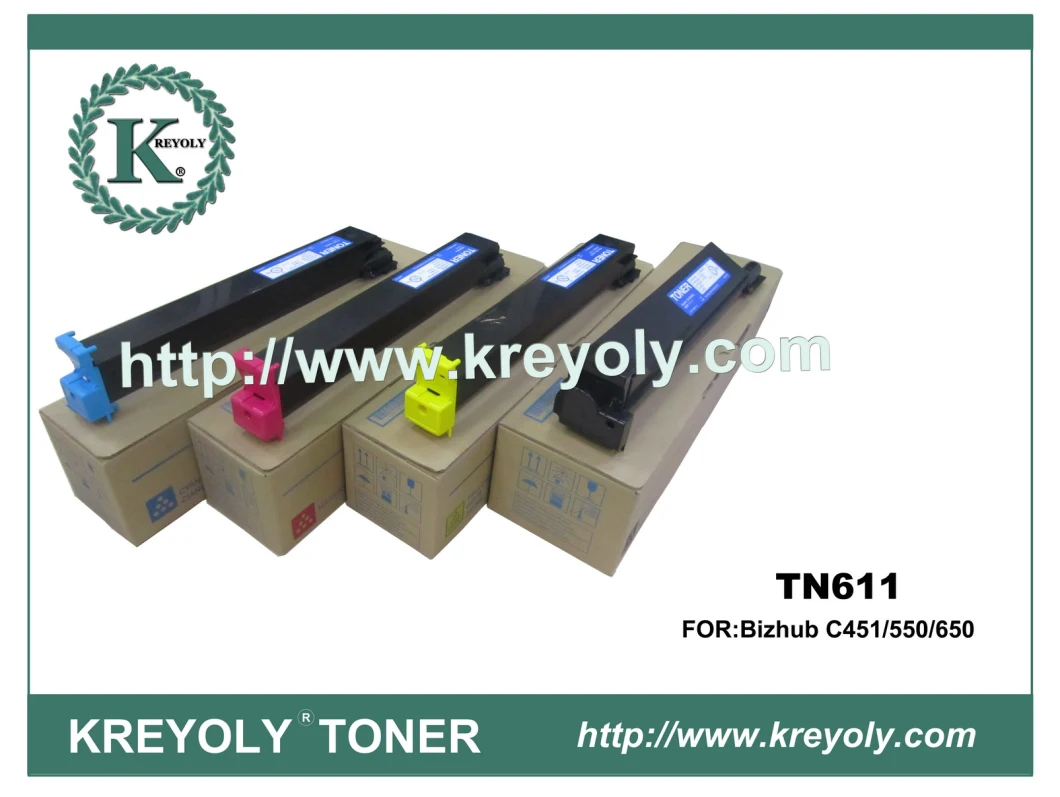 Konica-Minolta TN611 toner for Bizhub C451/550/650