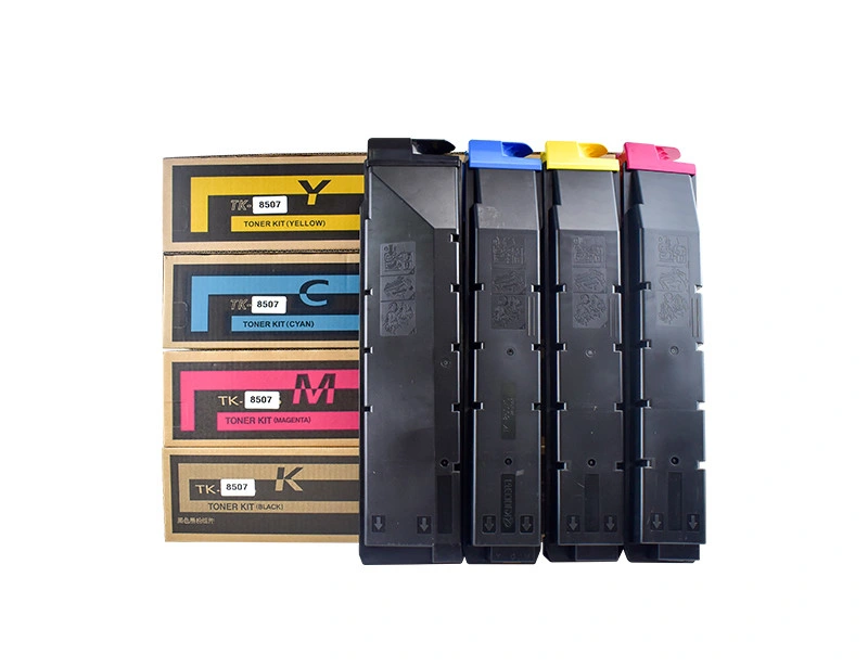 photocopier toner cartridge Kyocera TK8305 TK8505 TK8600 TK8705 TK8725 Color BK C M Y