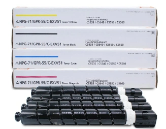 Toner Cartridge NPG71 GPR55 C-EXV51 for IR ADVANCE C5560 C5550 C5540 C5535