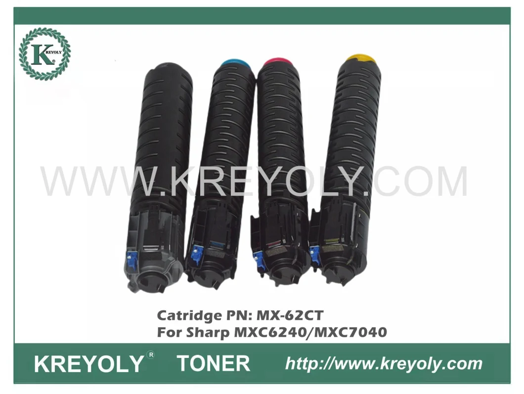 compatible toner cartridge MX-62CT for Sharp MXC6240/MXC7040