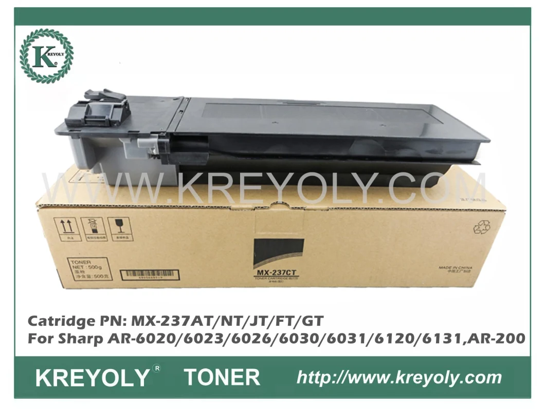 compatible Sharp toner MX-237AT/NT/JT/FT/GT for AR-6020/6023/6026/6030/6031/6120/6131,AR-200