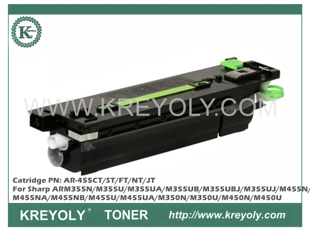 Toner Cartridge AR-455CT/ST/FT/NT/JT for Sharp ARM355N/M355U/M355UA/M355UB/M355UBJ/M355UJ/M455N/M455NA/M455NB/M455U/M455UA/M350N/M350U/M450N/M450U