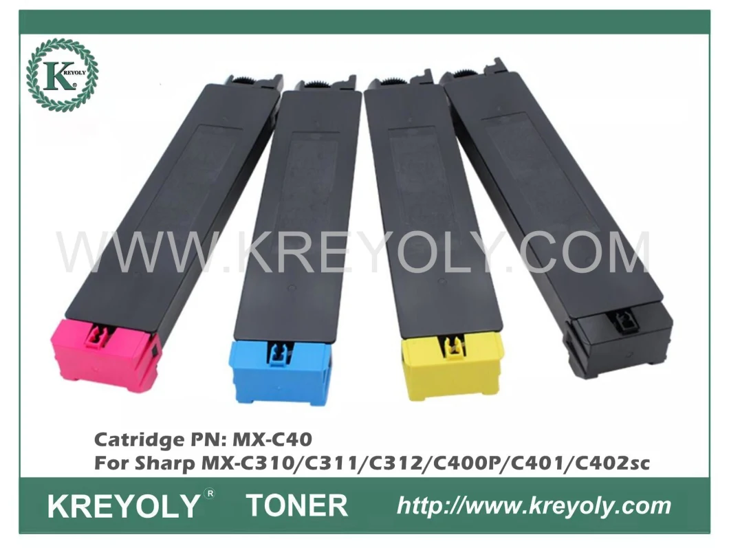 Copier Color Toner MX-C40 for Sharp MX-C310/C311/C312/C400P/C401/C402sc