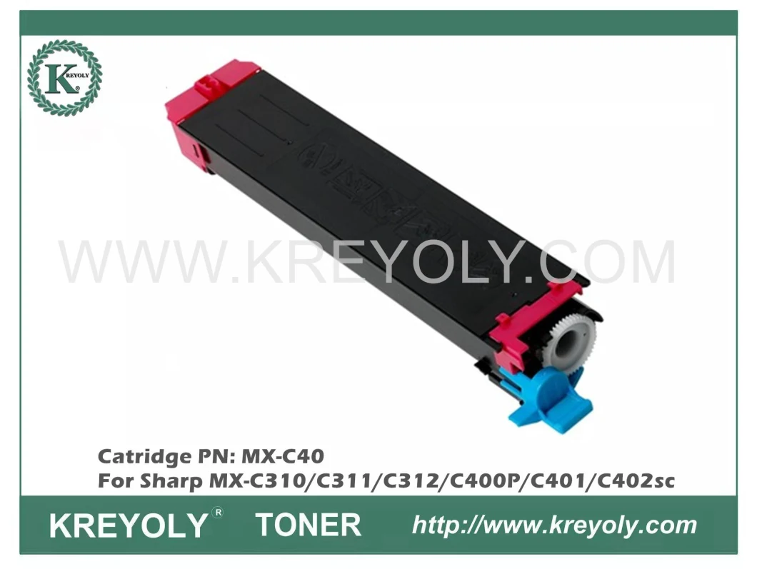 Copier Color Toner MX-C40 for Sharp MX-C310/C311/C312/C400P/C401/C402sc