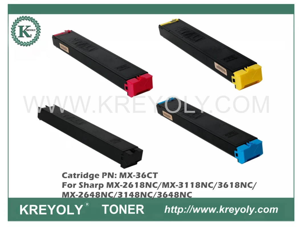 Toner Cartridge MX-36CT for Sharp MX-2618NC/MX-3118NC/3618NC/MX-2648NC/3148NC/3648NC