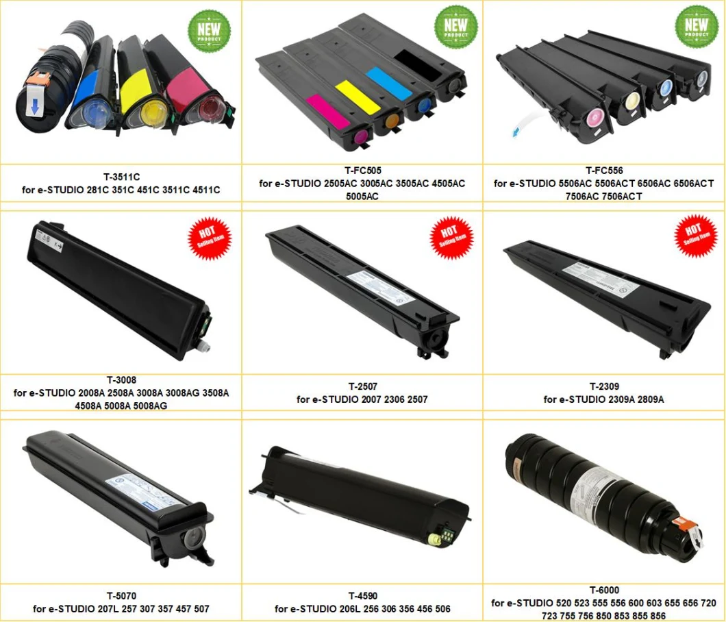 T-2323P 2323 T2323 For Toshiba e-STUDIO 2822AM 2523A 2523AD 2823AM T2323 Copier China Toner Cartridge