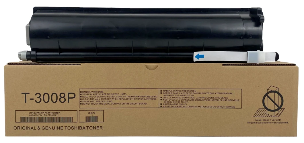 High Quality Copier Toner Cartridge T-3008 for Toshiba e-STUDIO 2008A 2508A 3008A 3008AG 3508A 4508A 5008A 5008AG